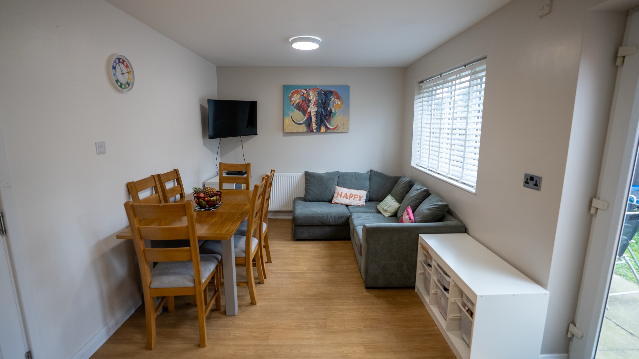 Oxcroft Dining + Sitting Area